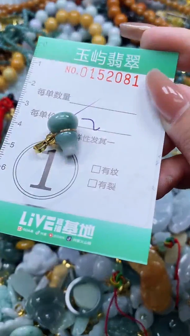 翡翠未镶嵌颈饰闪购0152081多样性发其一