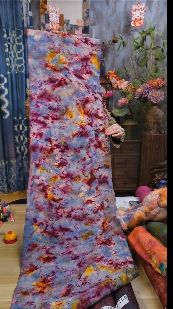 【闪购商品】980手染老土布女神节