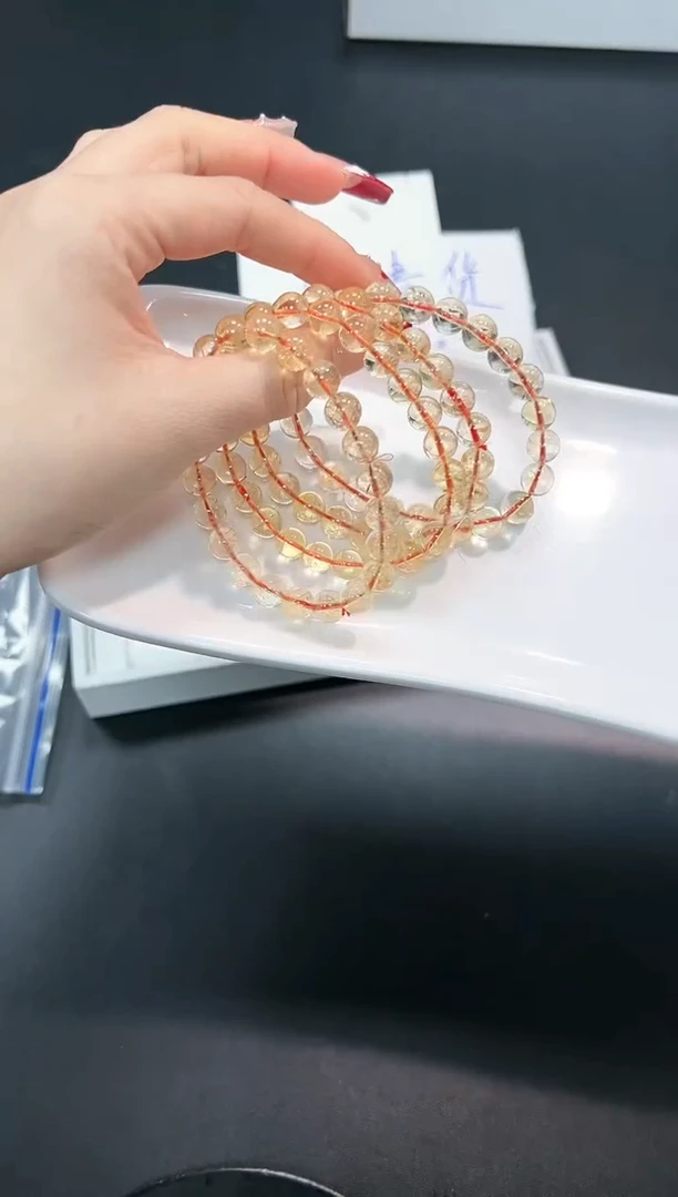 【闪购商品】水晶手串未镶嵌71c多样性发其一/1条默认微瑕
