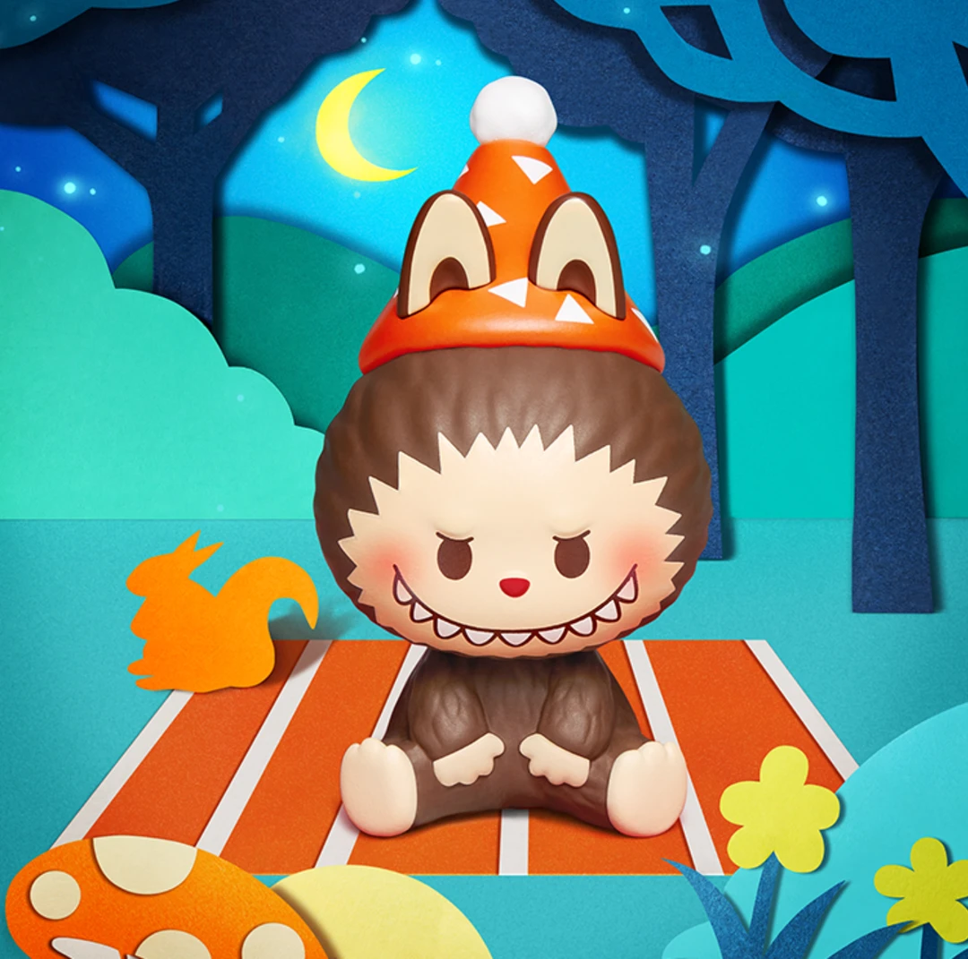 泡泡萌粒森林童话系列公仔