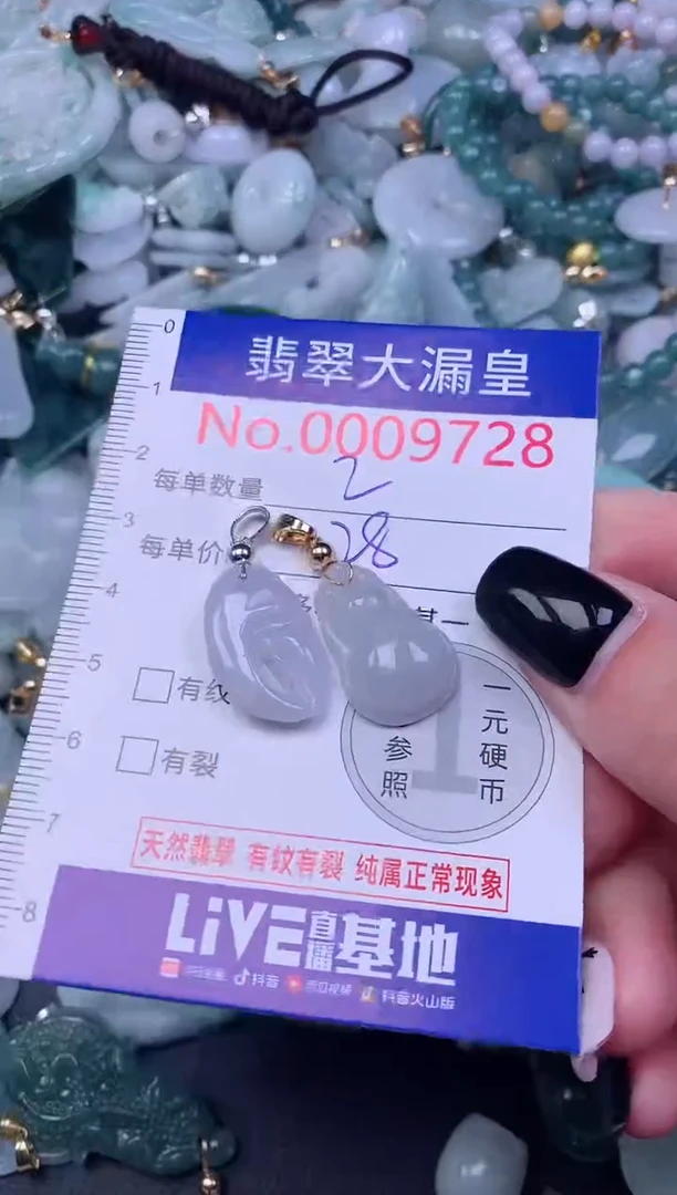 颈饰未镶嵌翡翠9728