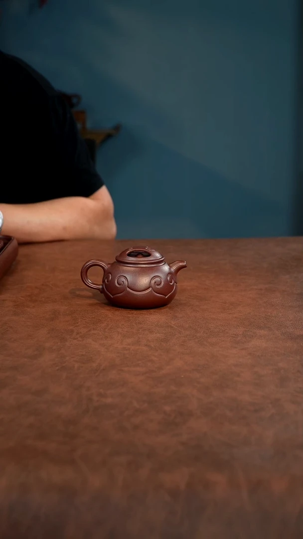 茶壶紫砂~****~牛盖如意