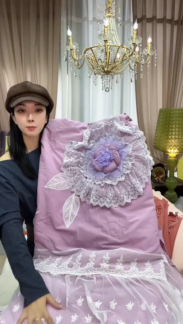 棉绒花仙子  紫 标准