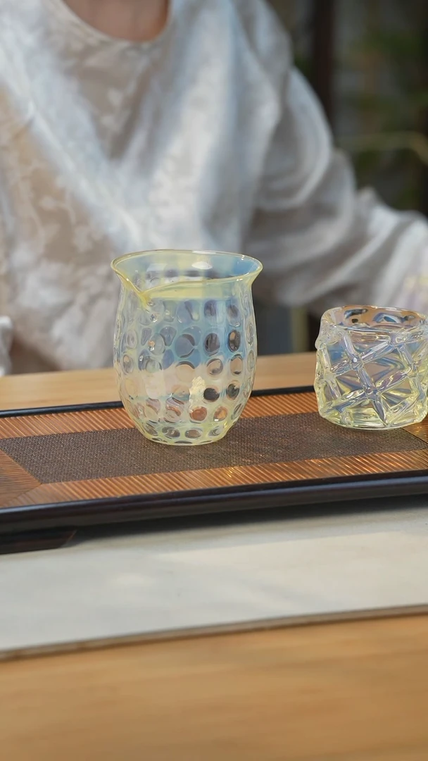 玉见熏银公道杯