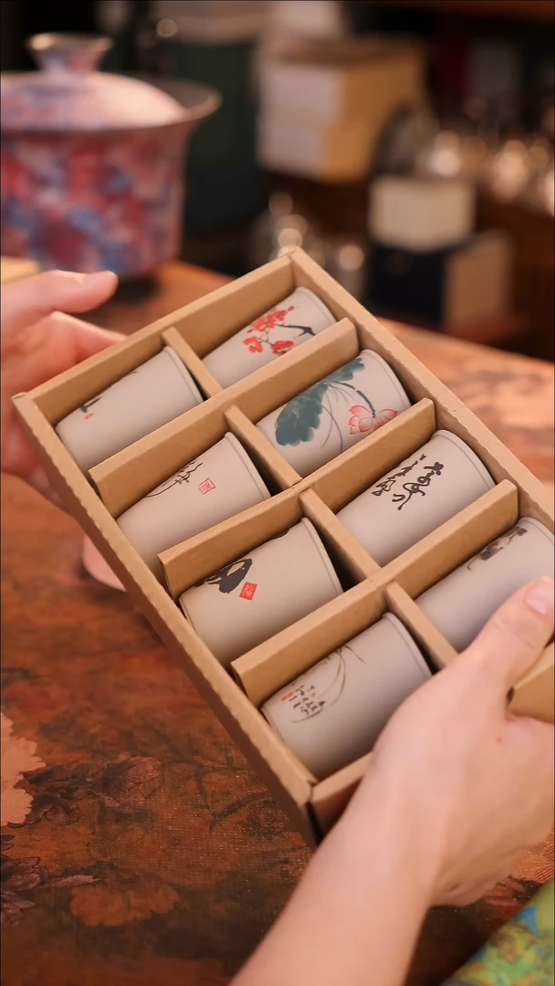 【闪购商品】陶瓷茶具（无礼盒无茶盘）@@A10634