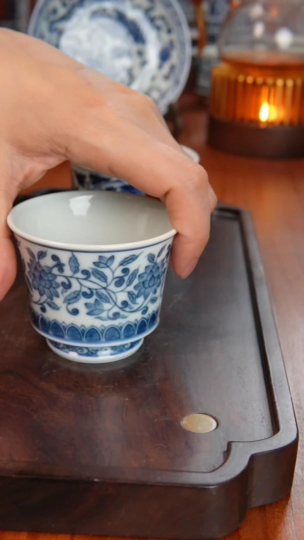 【闪购商品】景德镇镹曰陶手工手绘柴窑茶具