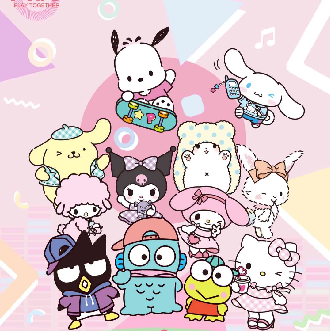 【玩法合集】一起玩 三丽鸥家族潮酷派对 收藏卡牌盲盒（直播代拆）