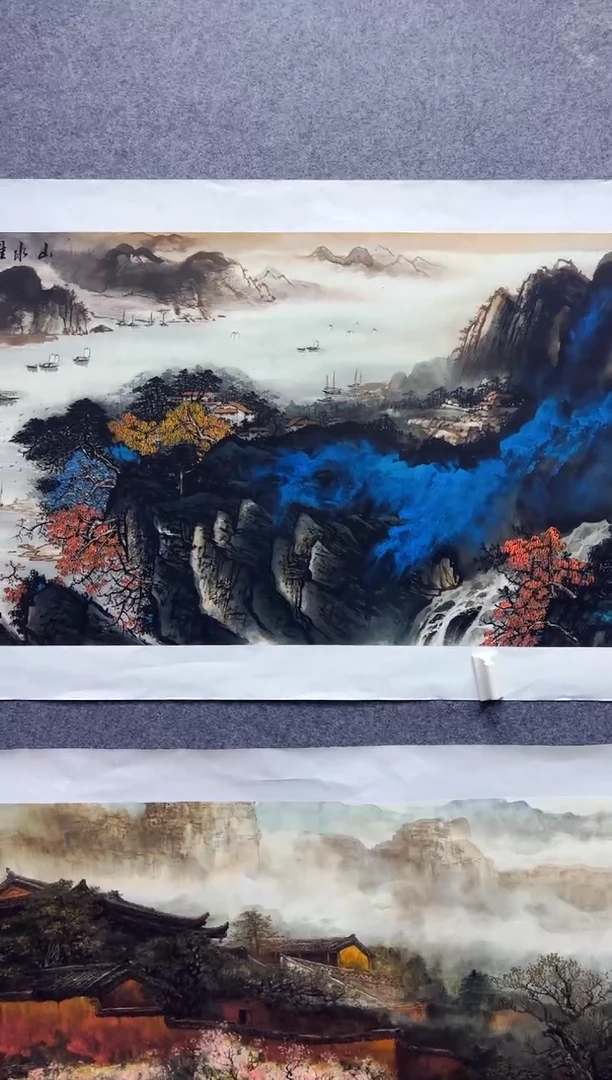 悦白书画年画年画A2