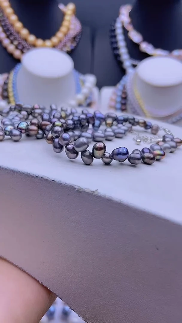 未镶嵌淡水珍珠原创设计1