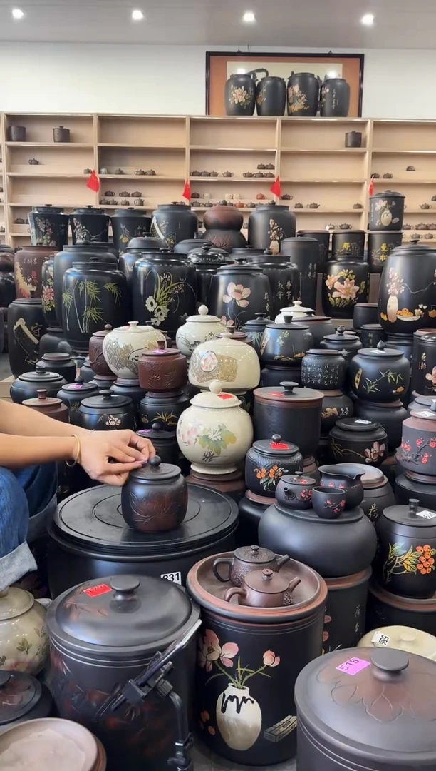 罐瑕疵茶叶罐  100克黑色  279