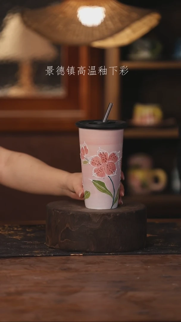 景德镇高温釉下手绘陶瓷463