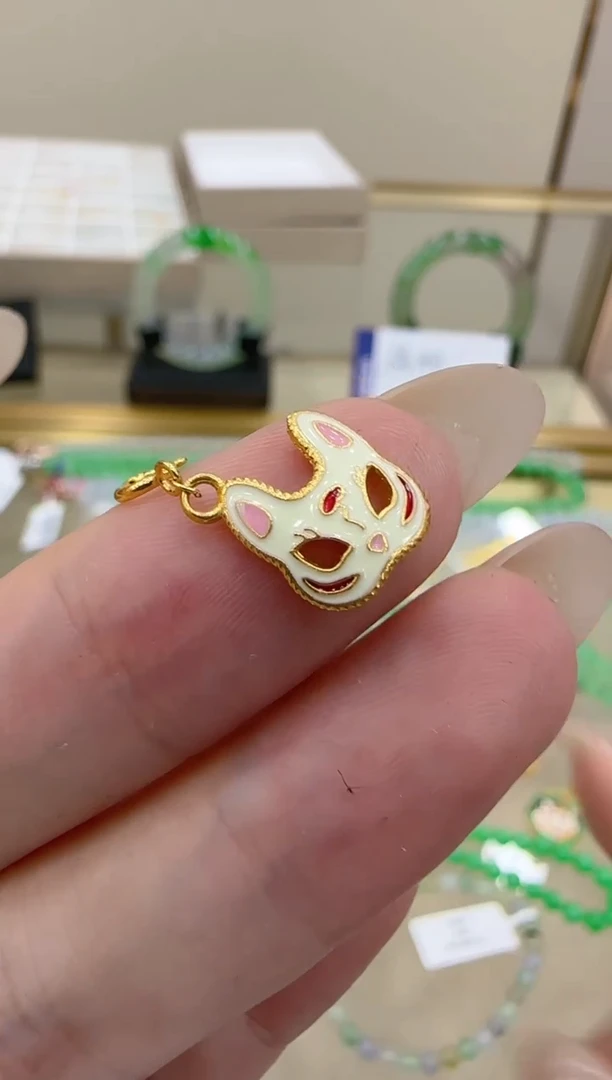 【闪购商品】18K金吊坠(不含链)团购多样性发一件