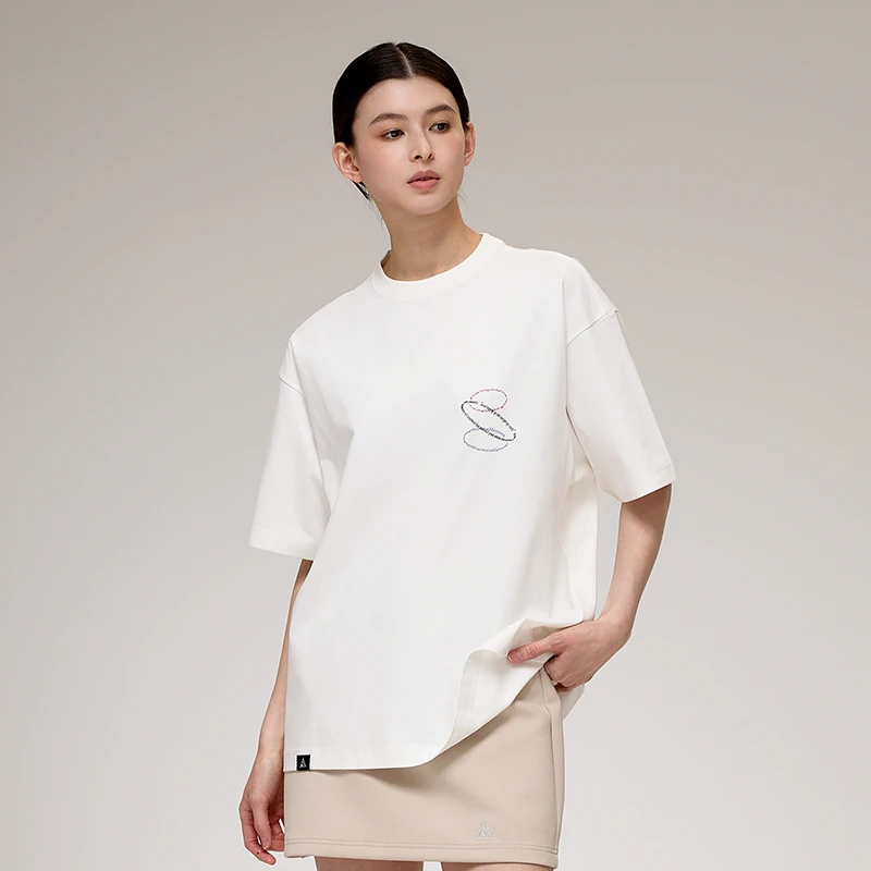 又见高山MetaMount  CITY 「人生两件大事」印花凉感速干t恤夏季