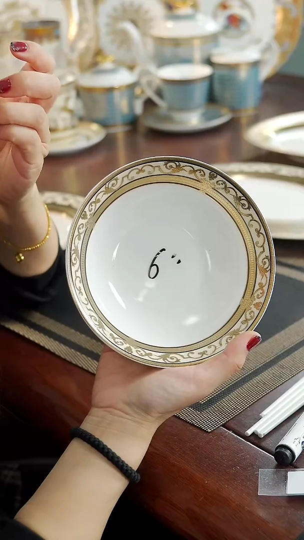 瓷片6英寸水果碗 福利价