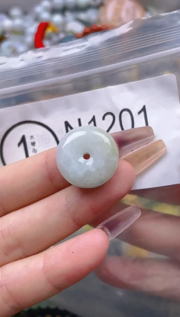 【闪购商品】翡翠颈饰未镶嵌/N/翡翠A货一图一物