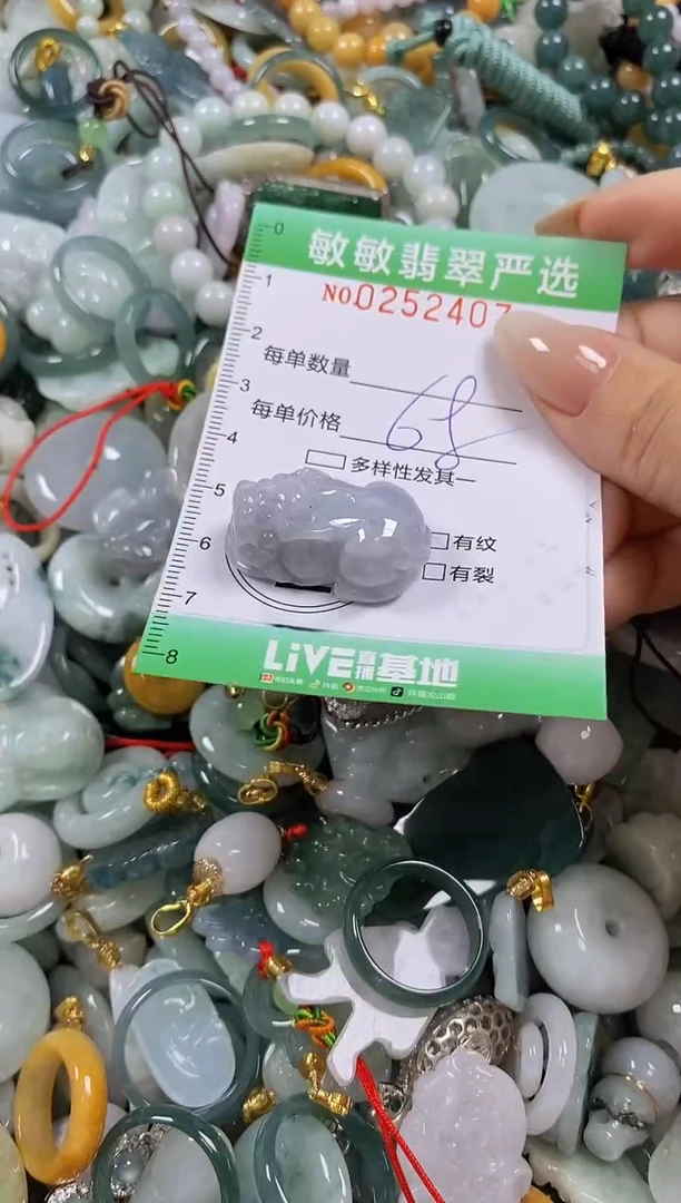 翡翠未镶嵌颈饰闪购0252407