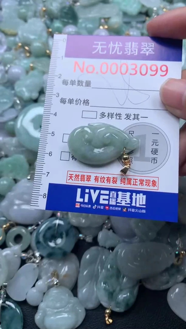 颈饰未镶嵌翡翠3099