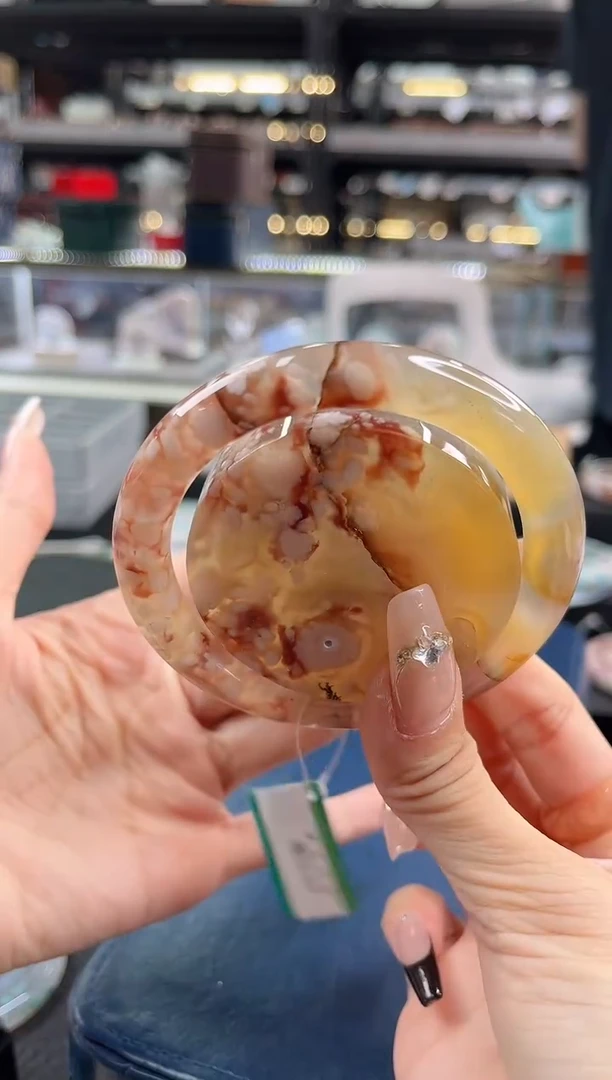 未镶嵌手镯石英质玉60圈口（赠品镯心）S942636