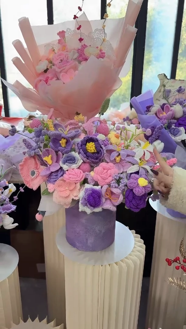 非遗手工定制花束，孤品清仓