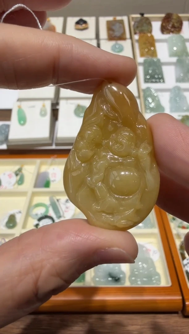 未镶嵌挂件翡翠A货翡翠多样性孤品