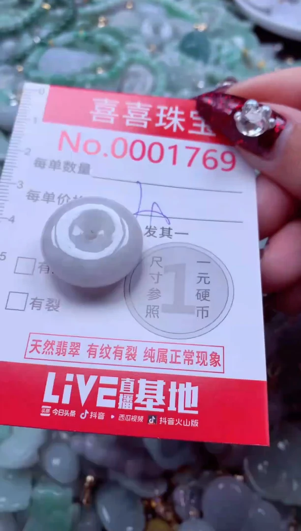 颈饰未镶嵌翡翠1769