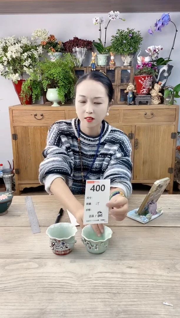 小玩子花盆直播编号400