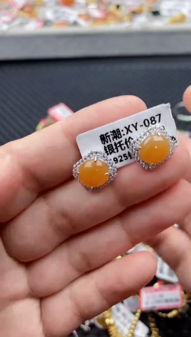 【闪购商品】翡翠戒指银S925镶嵌11111---8