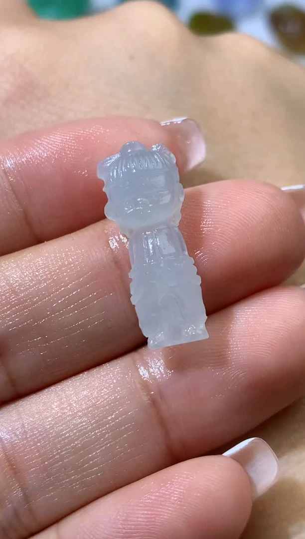未镶嵌定制翡翠毛货