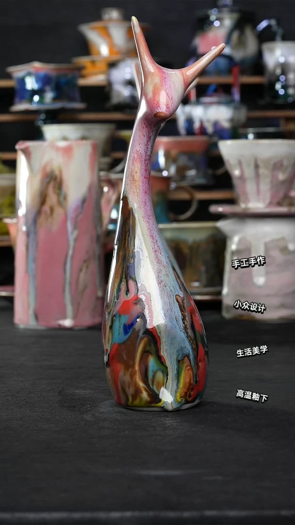 设计师款景德镇森涩手创微瑕（食品级）861