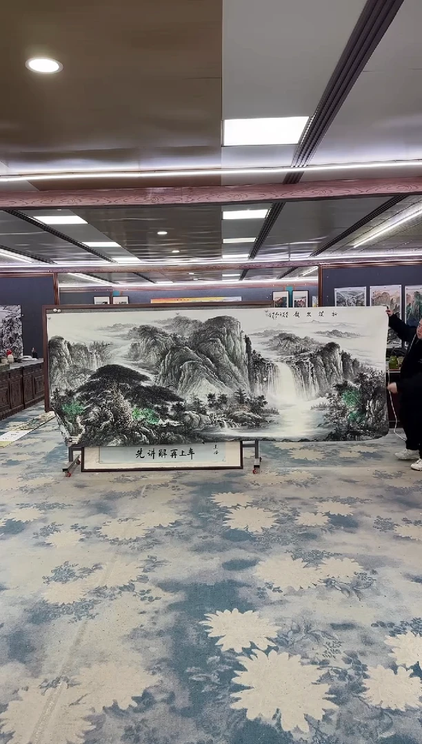 国画W-邵明义-大丈二-山水国画