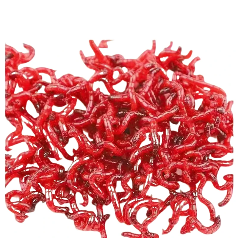 精品红虫包邮包活 路损单钩穿刺  皮劲上铒  拉饵肉夹馍 喂观赏鱼