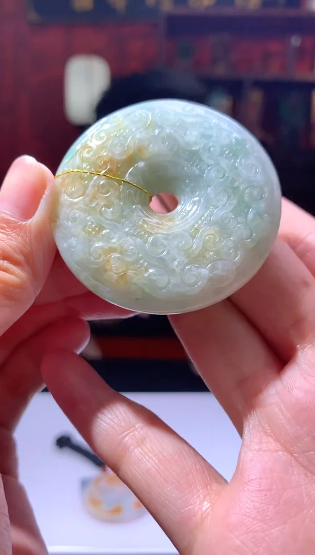 颈饰未镶嵌翡翠阳* 挂件发货（拍一发一）