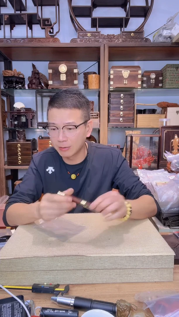 乌木类书架024小叶紫檀钢笔  瑕疵