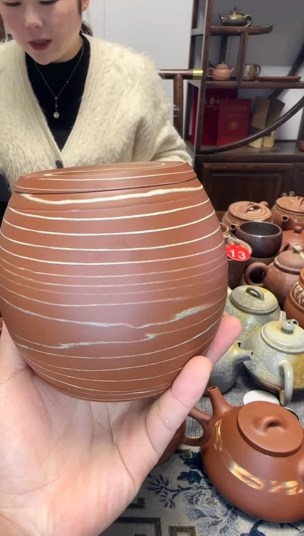 泥塑“****”茶叶罐全手工，，，，