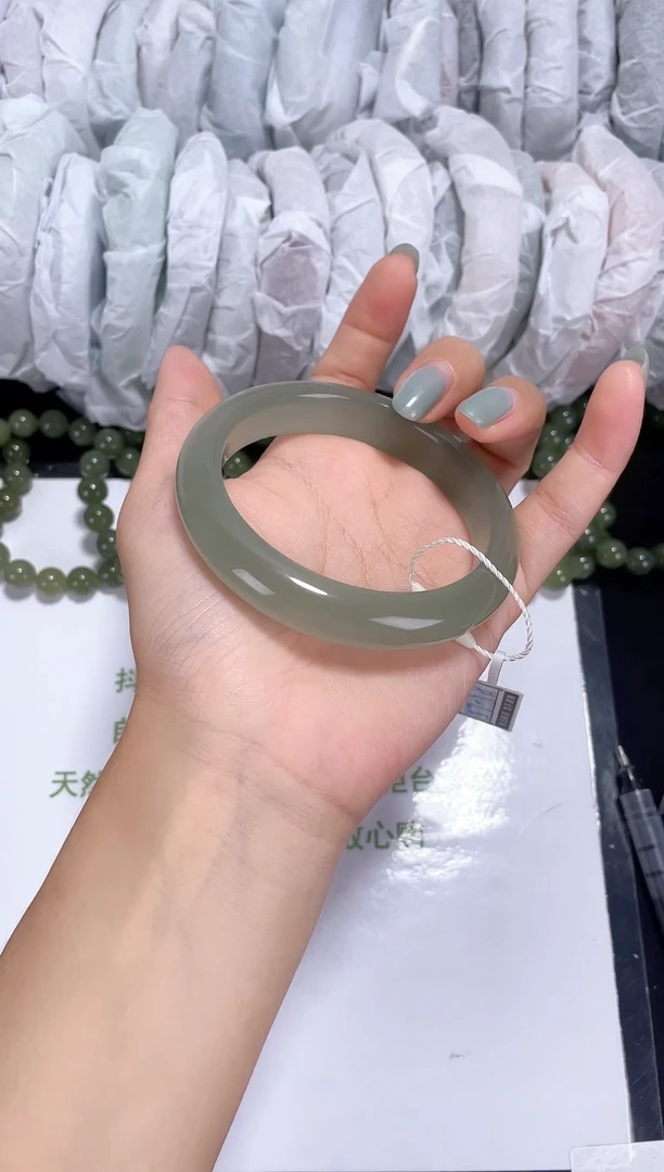 未镶嵌东陵石东陵玉094 圈口58