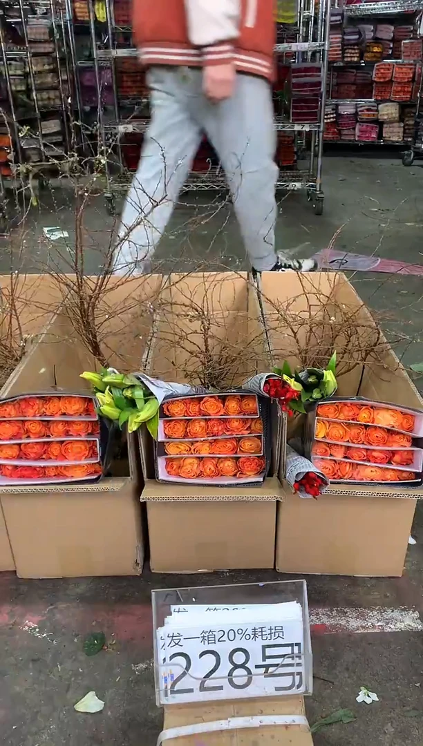 228号♥中通含20%耗损发一箱鲜花
