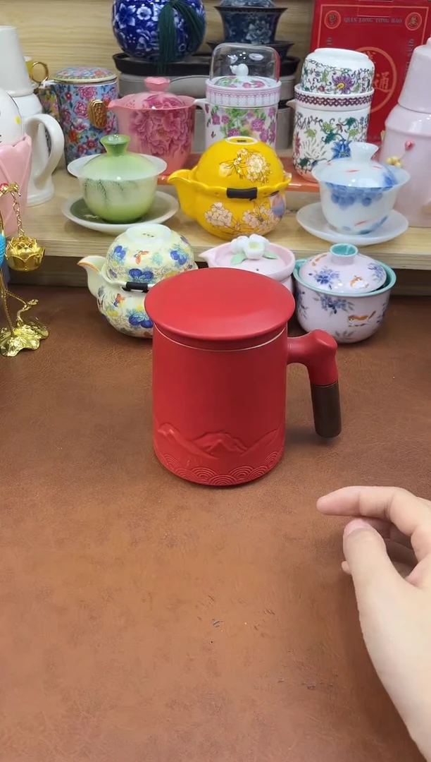 陶陶瓷茶具摆件旅行套组