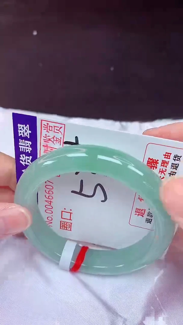 未镶嵌手镯翡翠53（48小时鉴赏期 ）