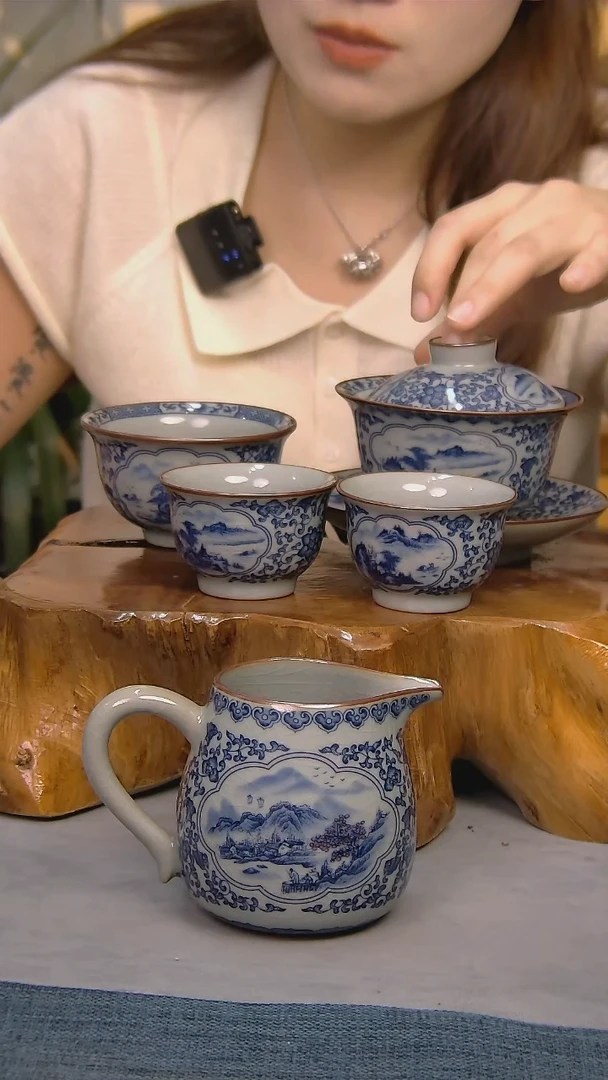 简装家用款5件套 陶瓷家用茶具系列