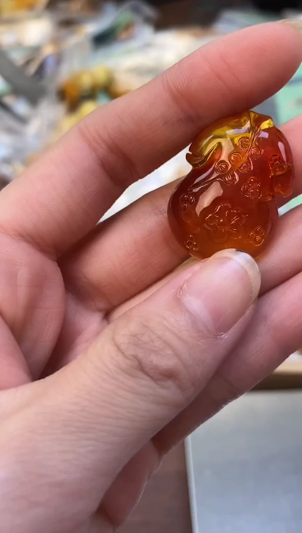 裸石琥珀未镶嵌天然琥珀蜜蜡