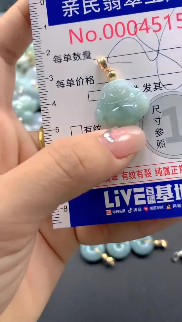 颈饰未镶嵌翡翠4515