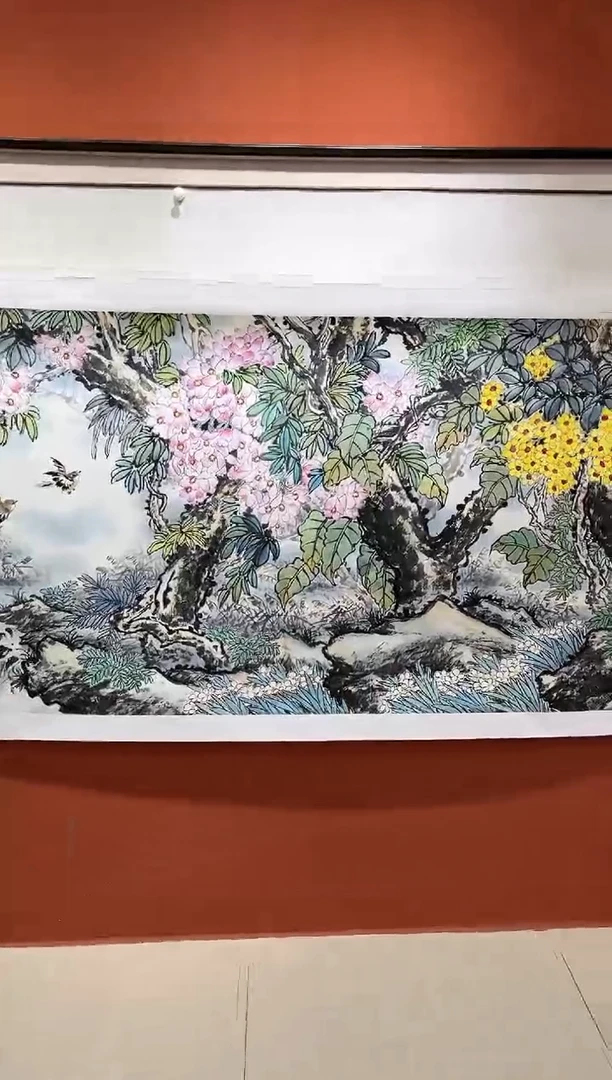 【闪购商品】国画郑乐华绘画手绘作品25-68