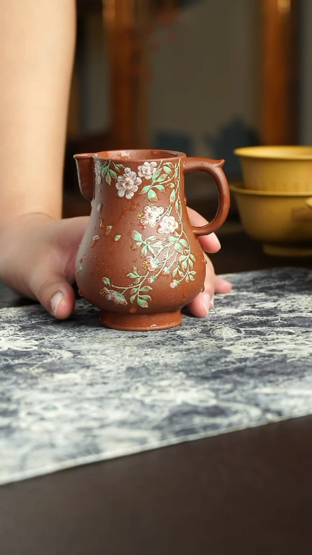 茶杯紫砂25号宜兴紫砂原矿作品