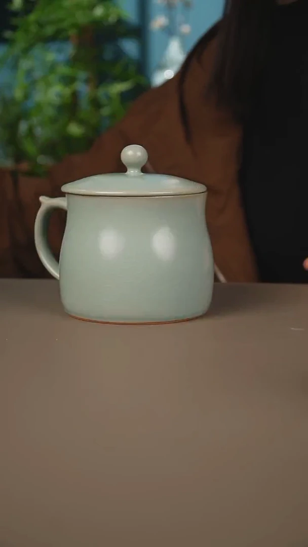 仿古办公杯微暇