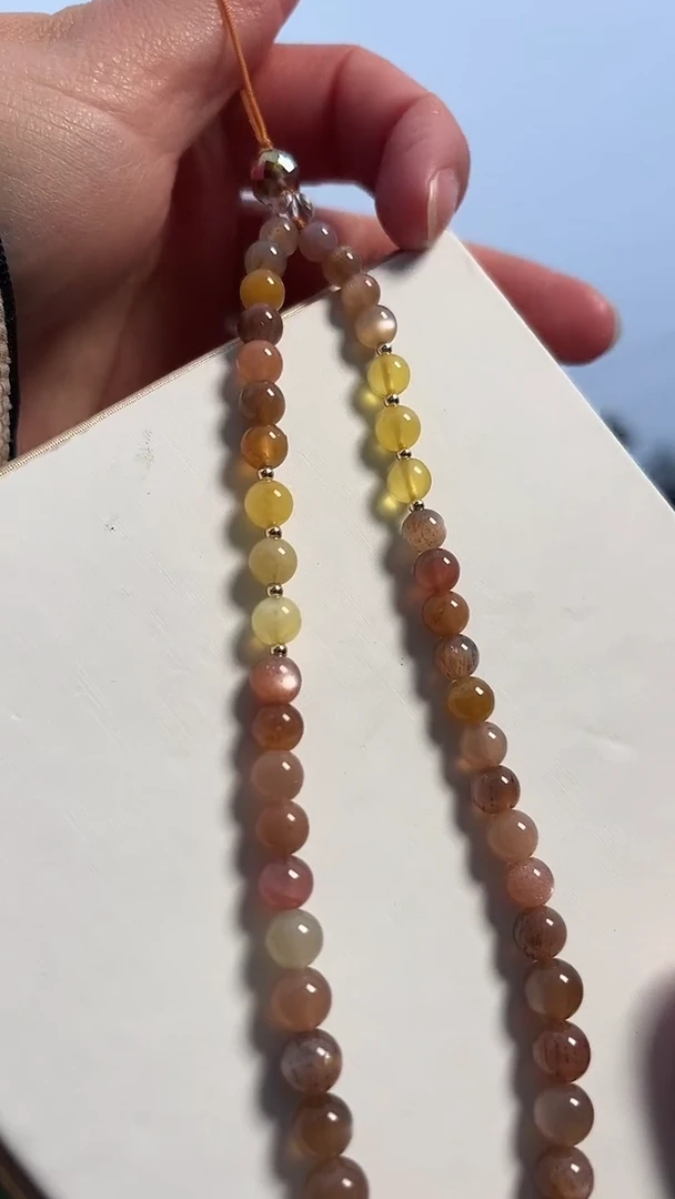 【闪购商品】水晶挂链未镶嵌天然手机链多样性发一