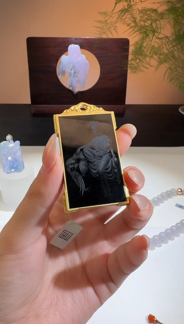 【闪购商品】翡翠颈饰18K金镶嵌【鑫鑫】