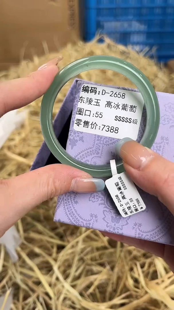 未镶嵌手镯石英质玉D-2658