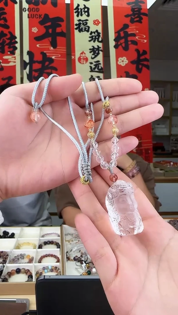 【闪购商品】水晶项链未镶嵌度母