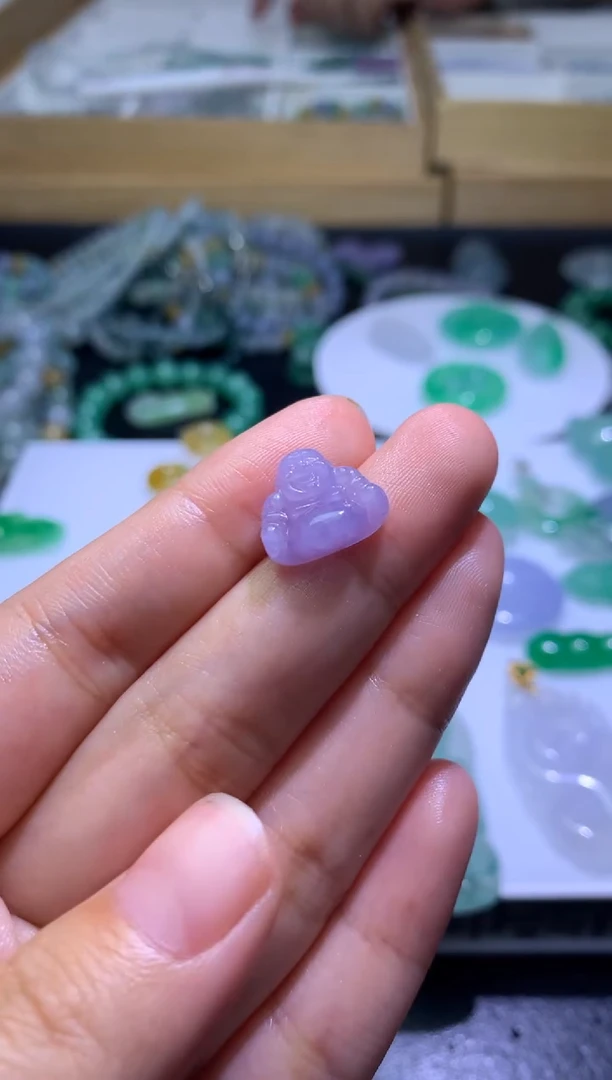 未镶嵌定制翡翠毛货
