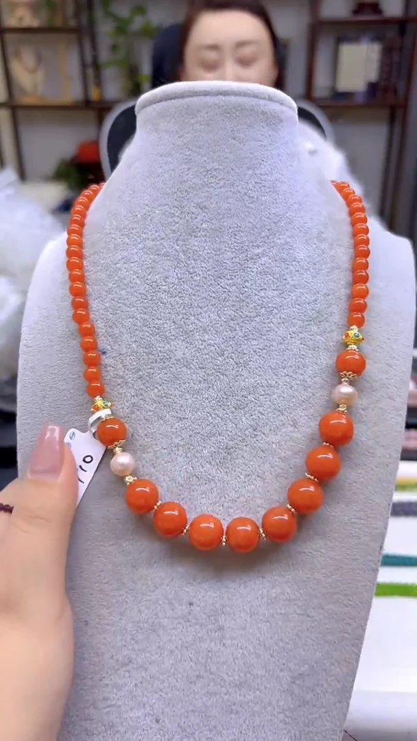 翡翠未镶嵌项链DIY款X710